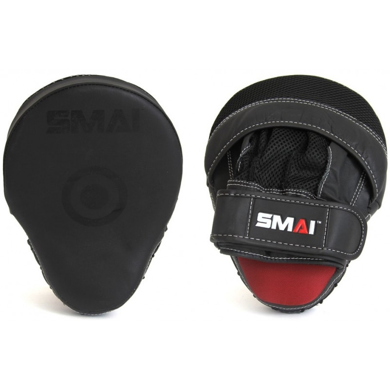 SMAI Handpratze Elite P85 schwarz (Paar) Leder