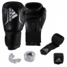 Adidas Boxing Set Men 12 oz Boxhandschuh, Mundschutz, Bandagen