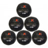 Wall Ball, Medizinball, PVC schwarz