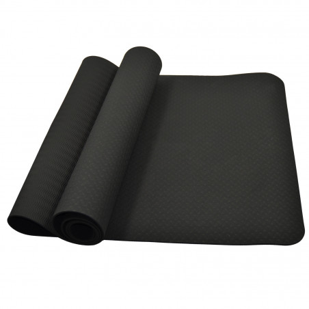 Yogamatte / Gymnastikmatte schwarz