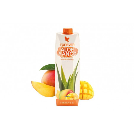 Forever Aloe Mango™ 86 % Aloe-Vera-Gel kombiniert mit Mango 1 Liter