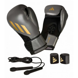 adidas Boxset - Handschuhe, Springseil, Bandagen, adiKITW