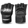 PX MMA Handschuhe  PX MMA Shorts schwarz-grau, Stretch  Ohrenschoner Universalgröße, schwarz